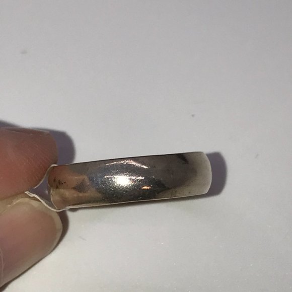 Plain Sterling Silver Ring, Size 6 1/2 - Picture 7 of 9